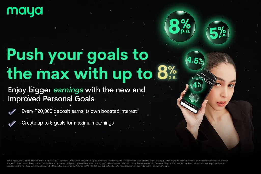 Boost your Maya Savings interest to 3% p.a. up to 2 months 